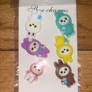 Labubu The Monsters Shoe Charms